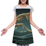 Running Mummy Print Adjustable Apron