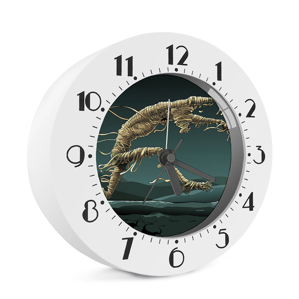 Running Mummy Print Alarm Clock