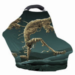 Running Mummy Print Baby Seat Cover