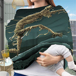 Running Mummy Print Baby Seat Cover