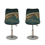Running Mummy Print Bar Stool Covers