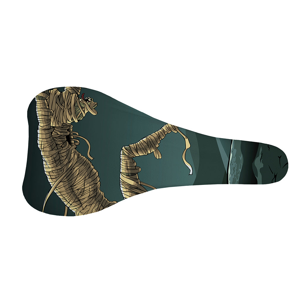 Running Mummy Print Bicycle Seat Cover