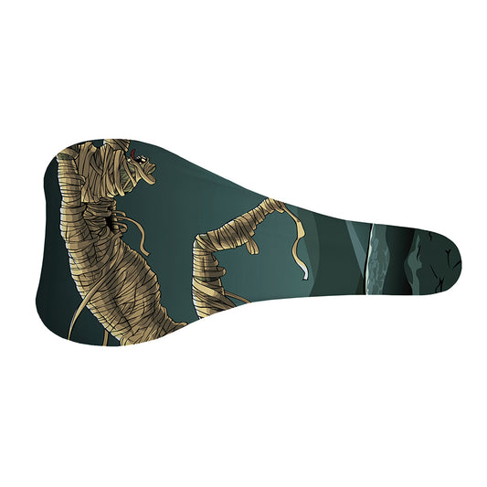 Running Mummy Print Bicycle Seat Cover