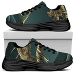 Running Mummy Print Black Chunky Shoes