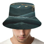 Running Mummy Print Bucket Hat