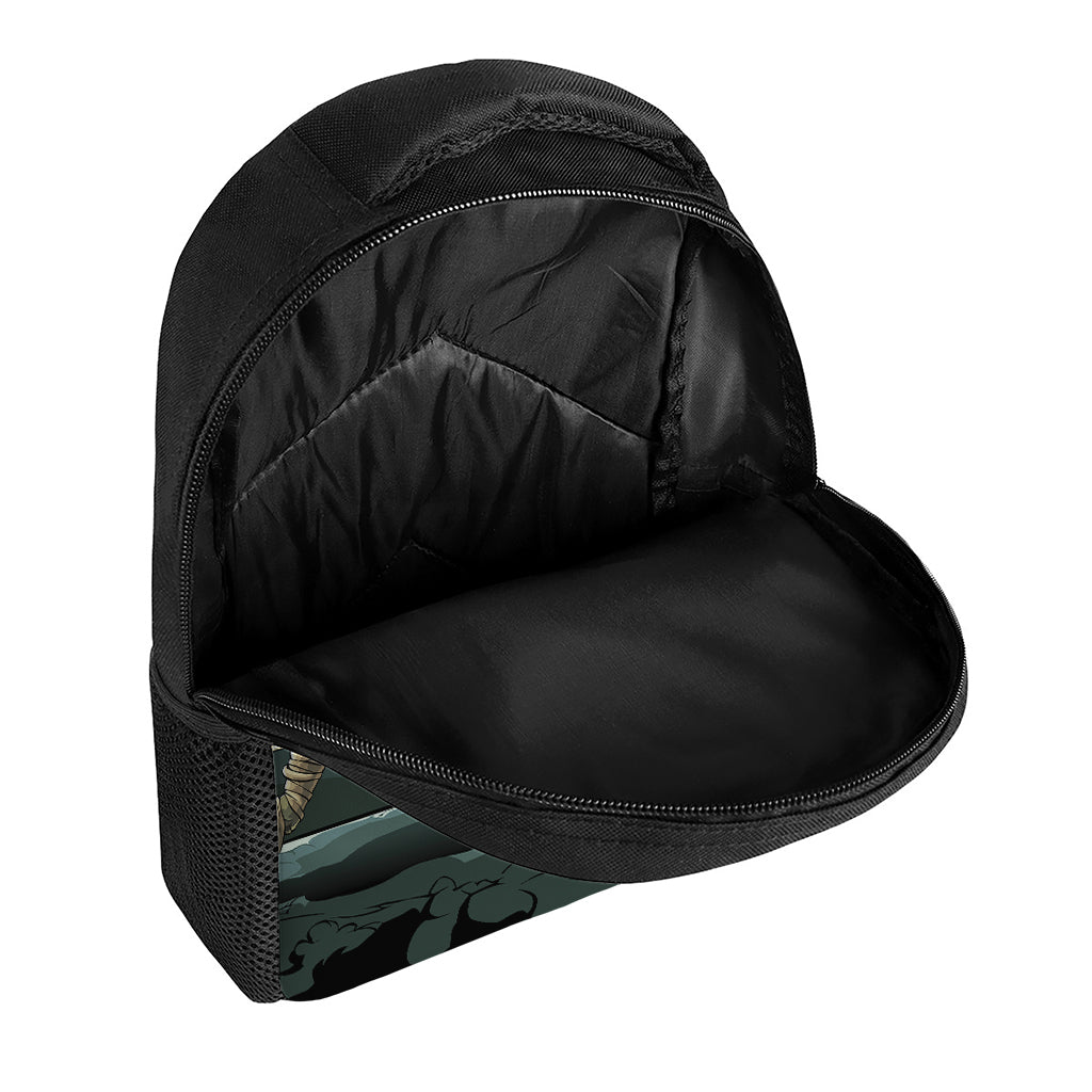 Running Mummy Print Casual Backpack