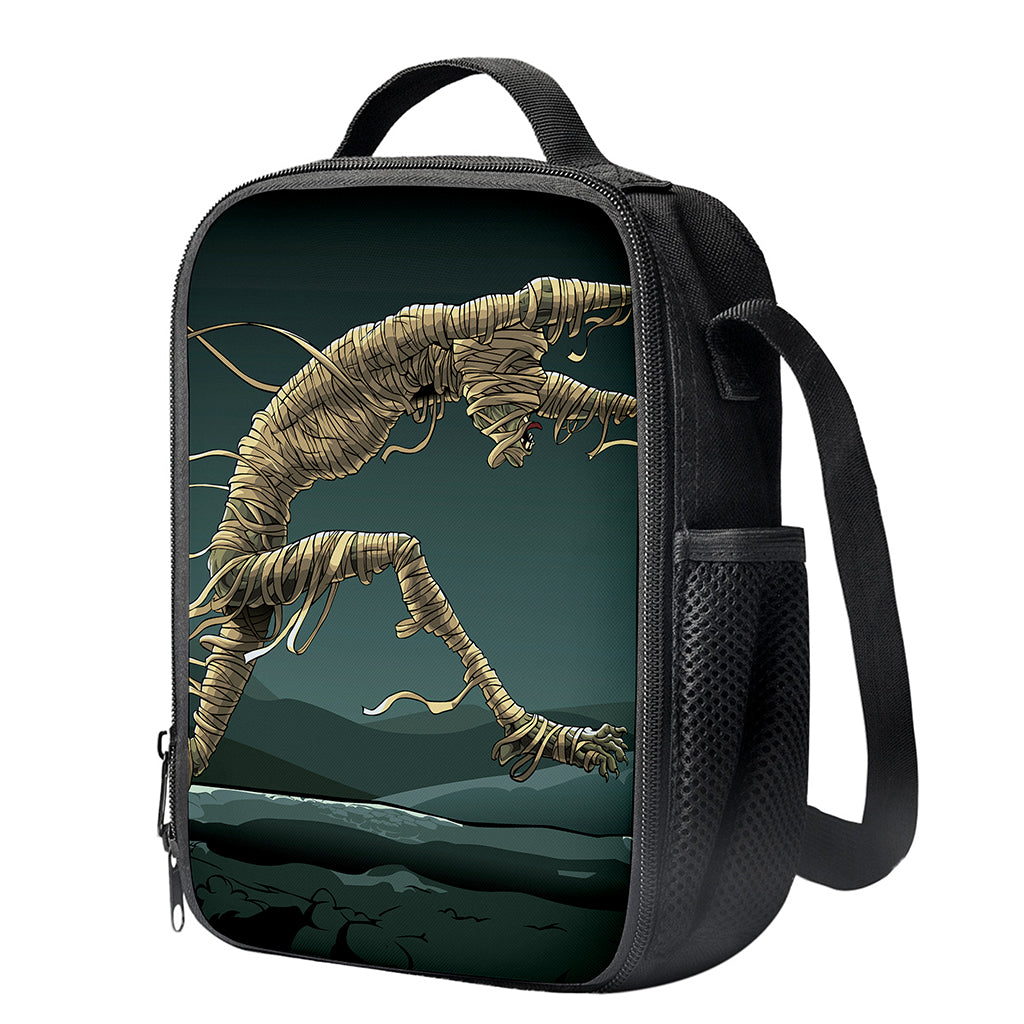 Running Mummy Print Crossbody Lunch Bag