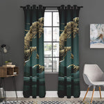 Running Mummy Print Curtain