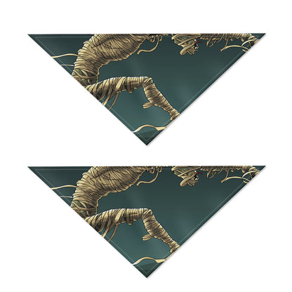 Running Mummy Print Dog Bandana