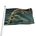 Running Mummy Print Flag