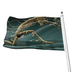 Running Mummy Print Flag