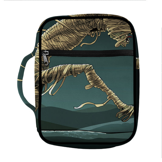 Running Mummy Print Front Pocket Bible Bag