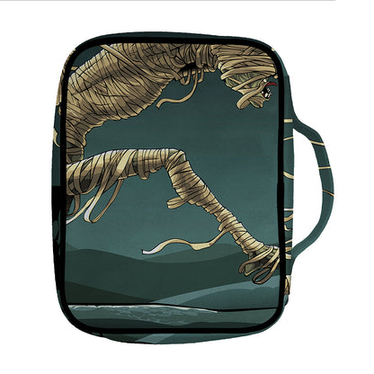 Running Mummy Print Front Pocket Bible Bag