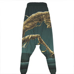 Running Mummy Print Hammer Pants