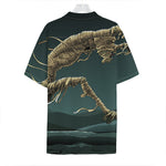 Running Mummy Print Hawaiian Shirt