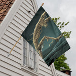 Running Mummy Print House Flag