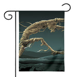 Running Mummy Print House Flag