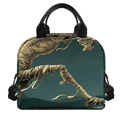 Running Mummy Print Insulated Lunch Bag