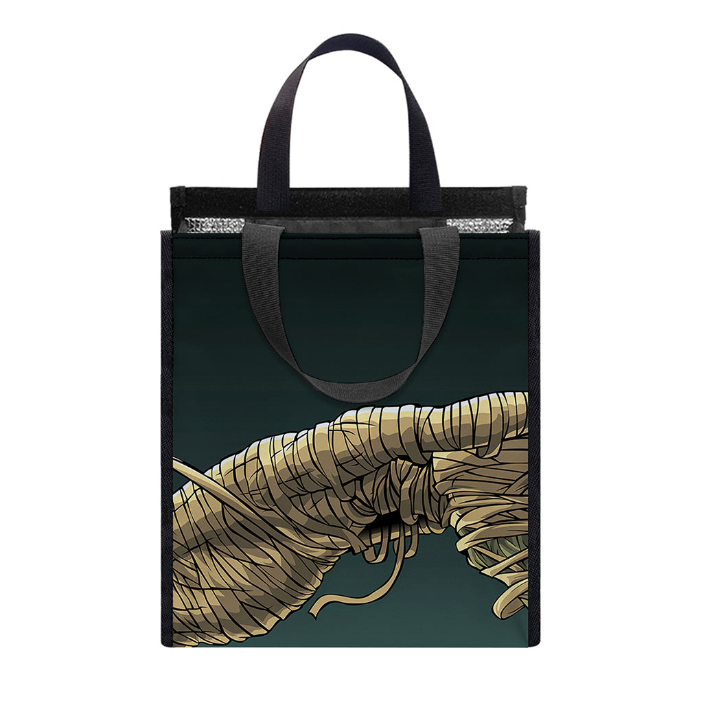 Running Mummy Print Insulated Lunch Tote