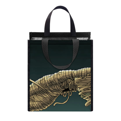 Running Mummy Print Insulated Lunch Tote