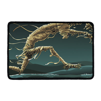 Running Mummy Print Kitchen Mat