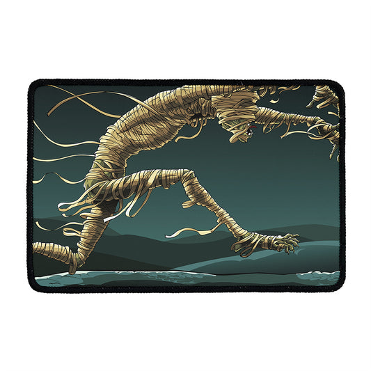 Running Mummy Print Kitchen Mat