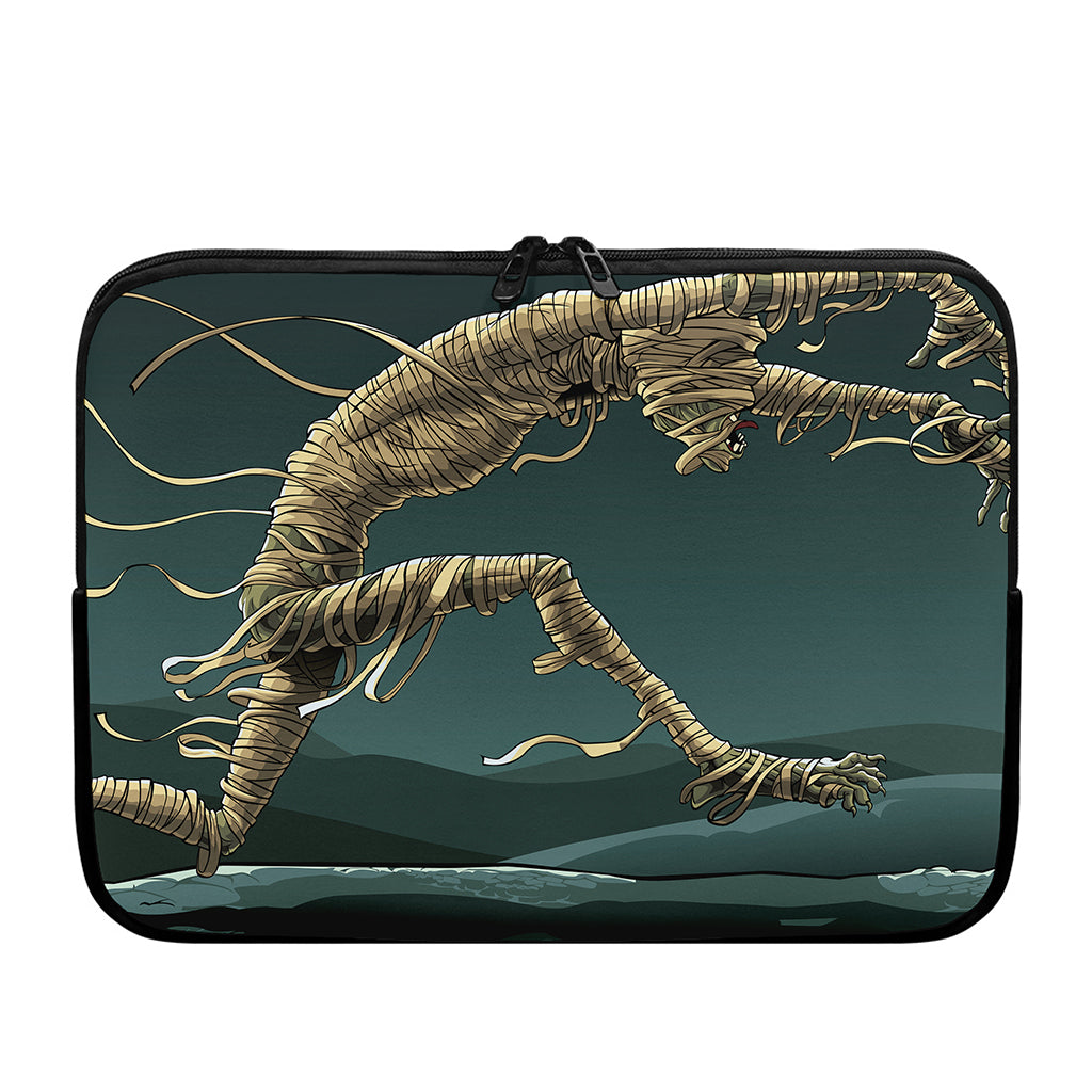 Running Mummy Print Laptop Sleeve