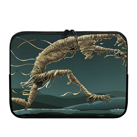 Running Mummy Print Laptop Sleeve