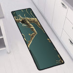 Running Mummy Print Long Kitchen Mat