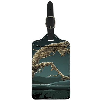 Running Mummy Print Luggage Tag