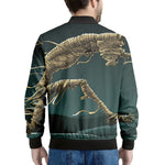 Running Mummy Print Men's Bomber Jacket