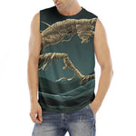 Running Mummy Print Men's Fitness Tank Top
