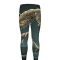 Running Mummy Print Men's Leggings