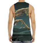 Running Mummy Print Men's Muscle Tank Top