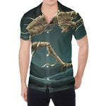 Running Mummy Print Men's Shirt