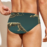 Running Mummy Print Men's Swim Briefs