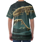 Running Mummy Print Men's Velvet T-Shirt