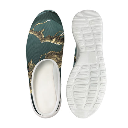 Running Mummy Print Mesh Casual Shoes