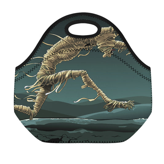 Running Mummy Print Neoprene Lunch Bag
