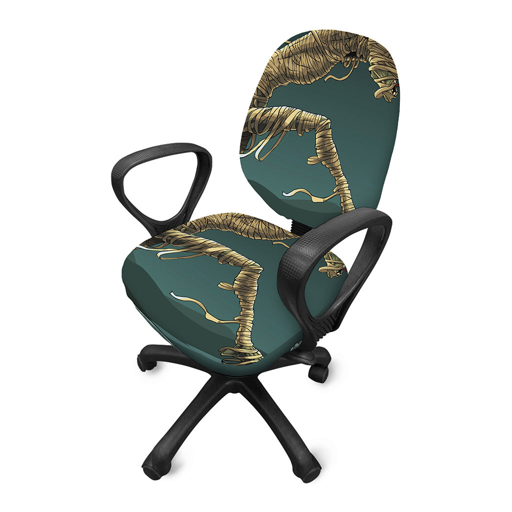 Running Mummy Print Office Chair Cover