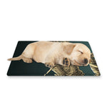 Running Mummy Print Pet Cooling Mat Cover