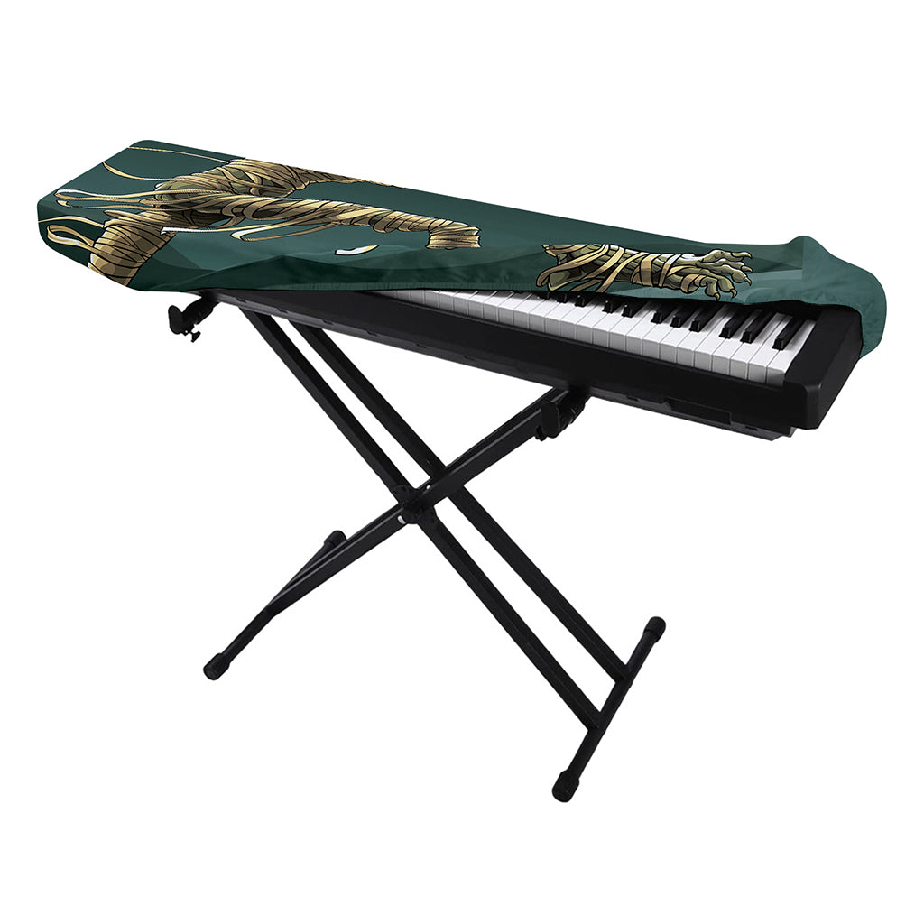 Running Mummy Print Piano Keyboard Cover