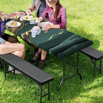 Running Mummy Print Picnic Table Cover