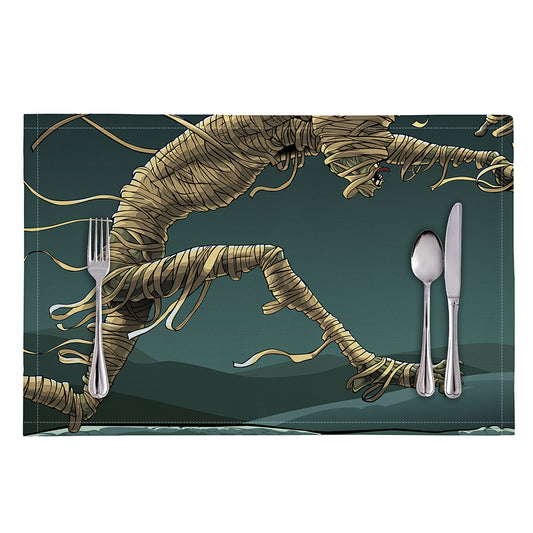 Running Mummy Print Placemat