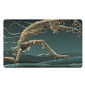 Running Mummy Print Polyester Doormat