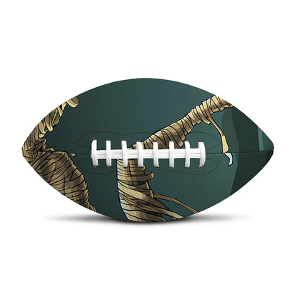 Running Mummy Print Rugby Ball