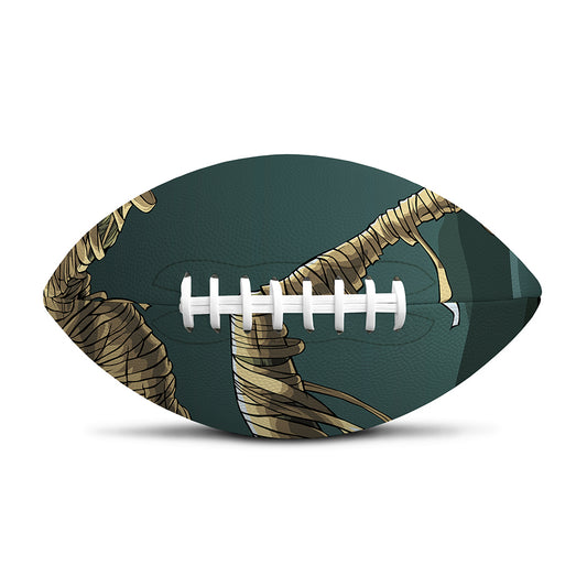 Running Mummy Print Rugby Ball