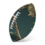 Running Mummy Print Rugby Ball