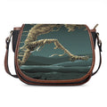 Running Mummy Print Saddle Bag