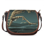 Running Mummy Print Saddle Bag